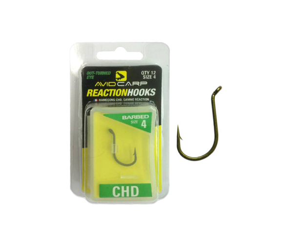 

Крючок Avid Carp Hooks Chod Barbed Size 4 (арт.19191111855)