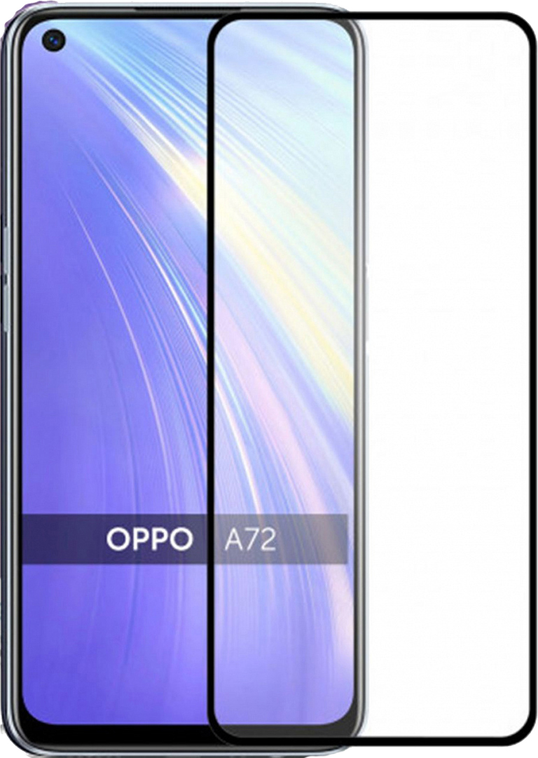 

Защитное стекло Drobak для OPPO A72 Black