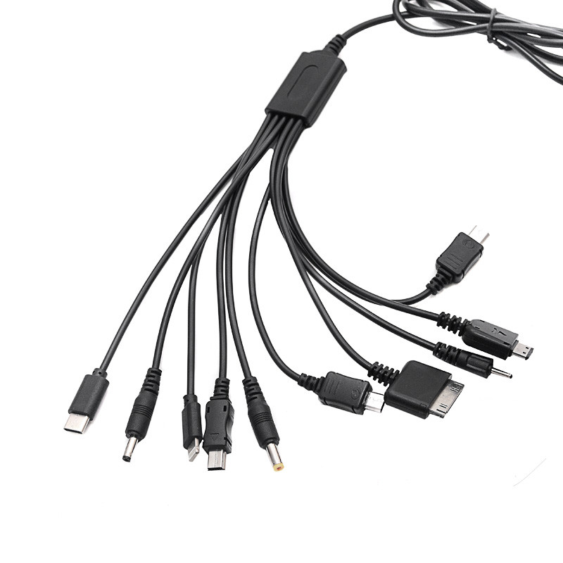 Кабель USB - 10 роз'ємів для зарядки універсальний – фото, відгуки ...
