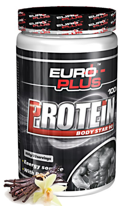 

Протеин Euro-Plus Body Star 90 800 г Клубника