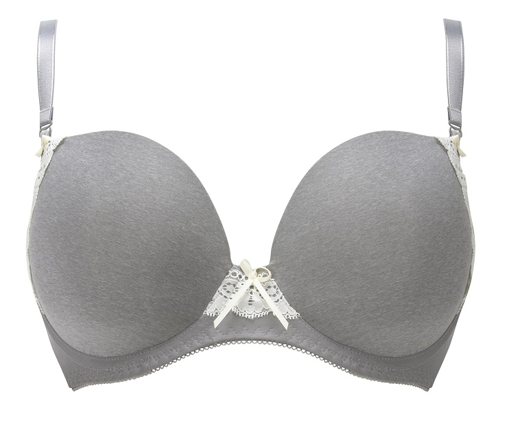 Freya Deco Delight Plunge Bra In Dove Grey 1561