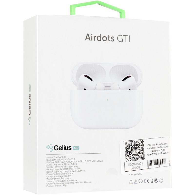 

Stereo Bluetooth Headset Gelius Air Airdots GTI GA-TWS-002 White