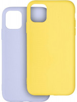 

Набор чехлов Krazi Full Soft для iPhone 11 Pro Violet/Yellow