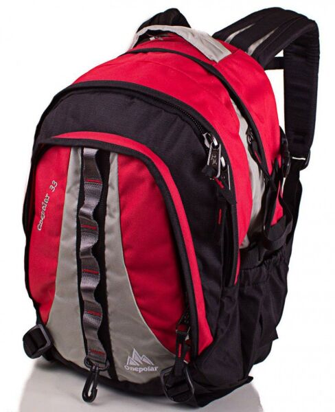 

Мужской рюкзак городской ONEPOLAR w1002-red