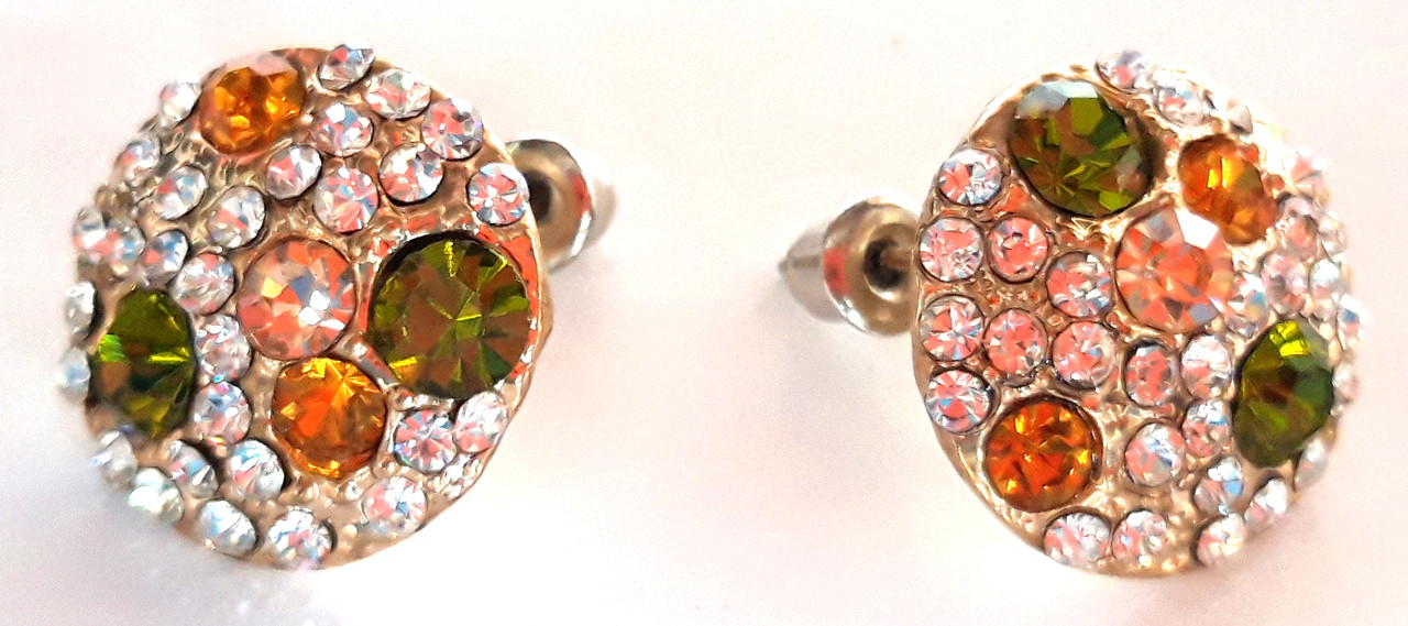 

Серьги гвоздики Fashion 1,8 см Золотистые (С-073)