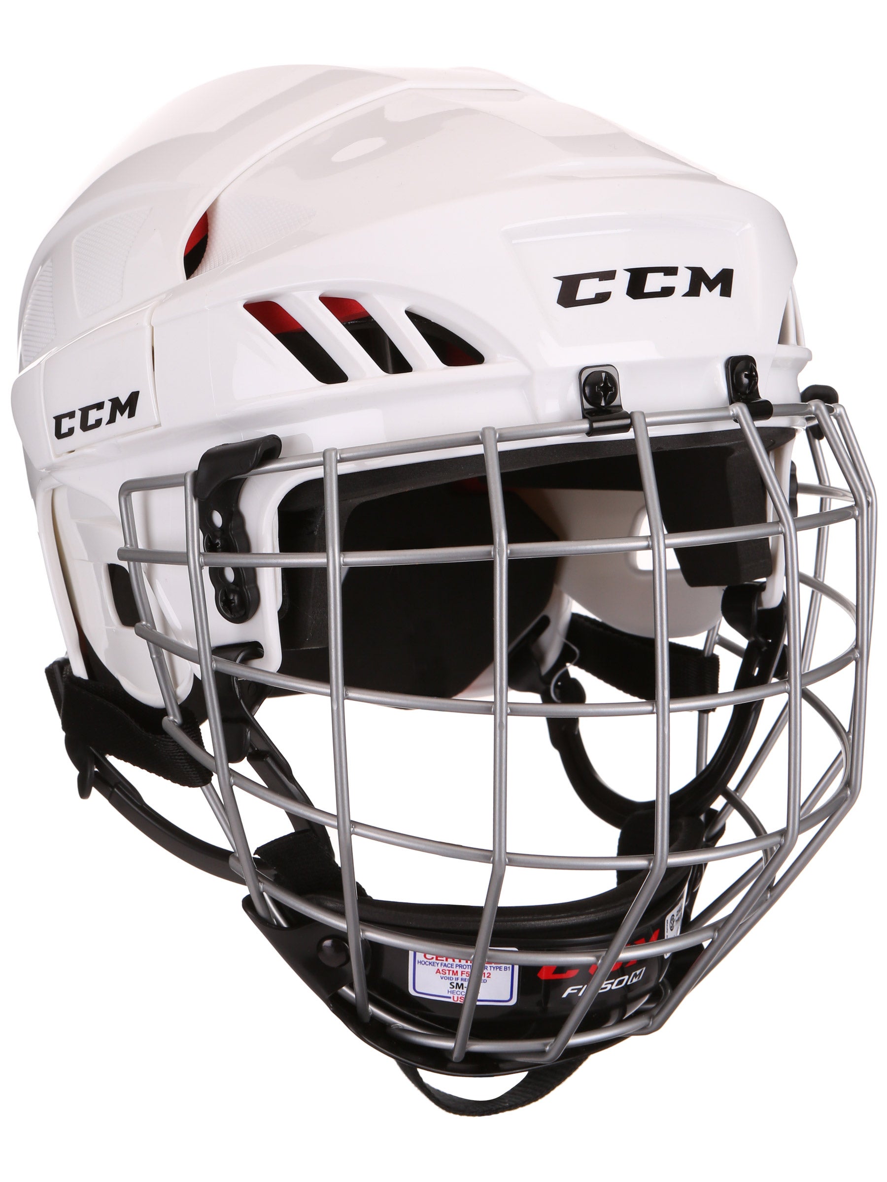 

Шлем CCM50 с решеткой, Размер S, белый, CCM50-W-S