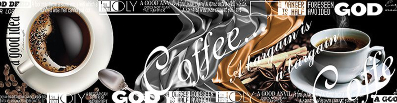 

Интерьерная 3D наклейка Coffee a good idea 600 х 2500 мм