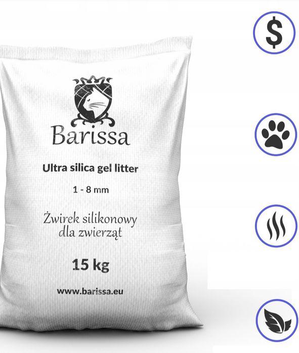 Силикагелевый наполнитель Barissa для кошачего туалета 15 кг – в ...
