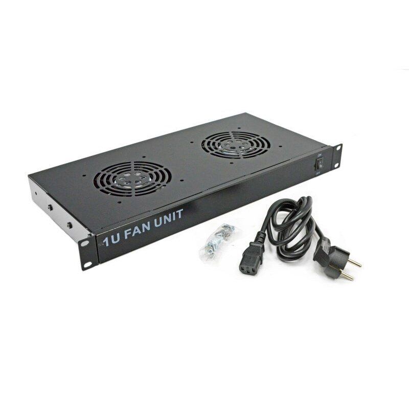 

Вентиляторный блок Kingda 19" 1U черный KD700402122