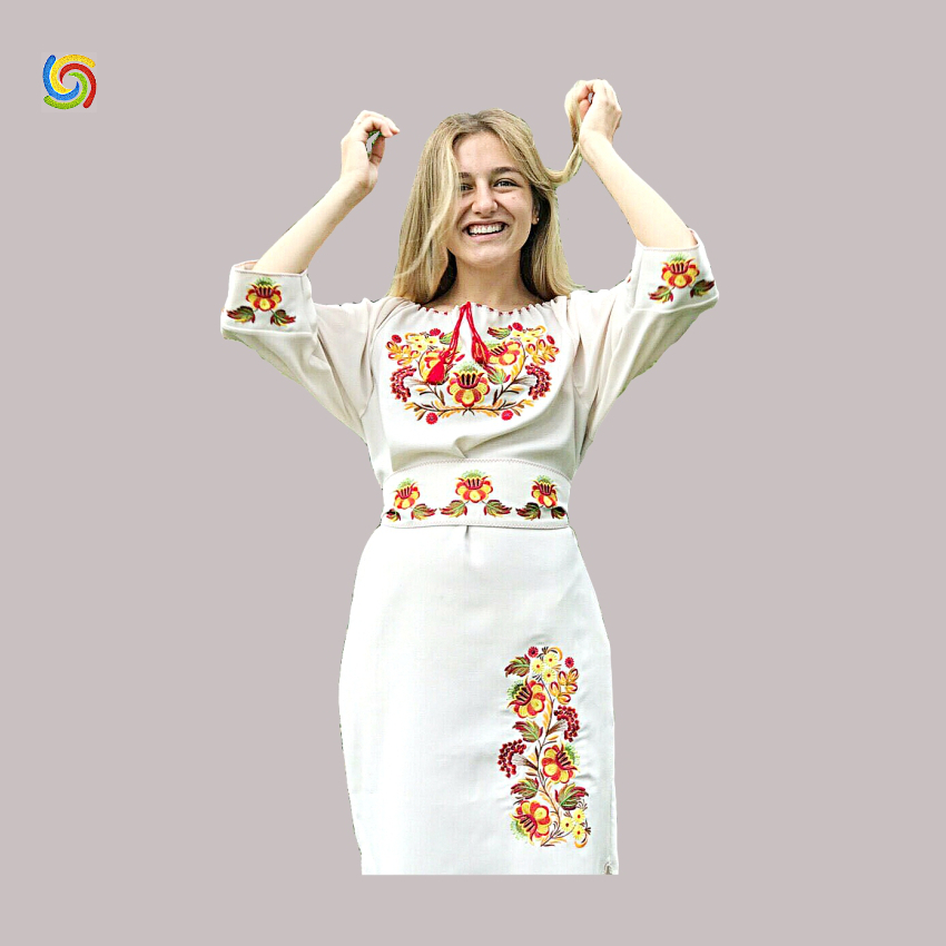 

Платье Украинская вышиванка 233913 цвет серый размер /XXL, Платье Украинская вышиванка 233913 цвет серый размер XL/XXL