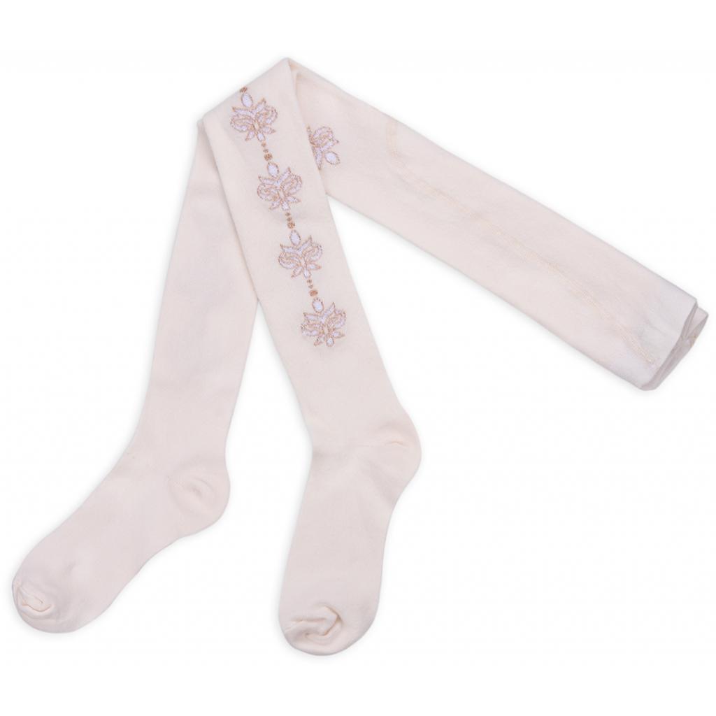 

Колготки UCS SOCKS с розовыми цветочками по бокам (M0C0301-0876-3G-beige)