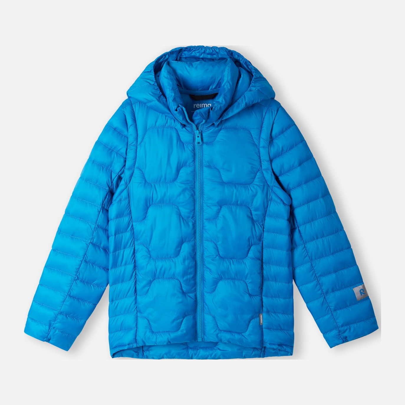 Акция на Дитяча демісезонна термо куртка для хлопчика Reima Veke 5100145A-6630 116 см от Rozetka