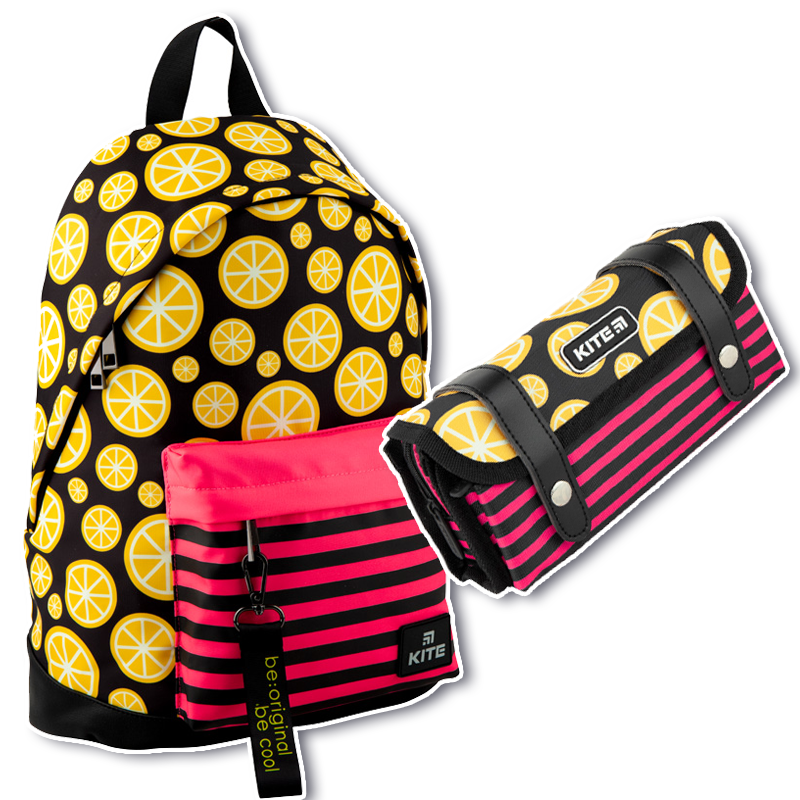 

Рюкзак укомплектованный Kite City 14л (SET_K20-910M-4_2)