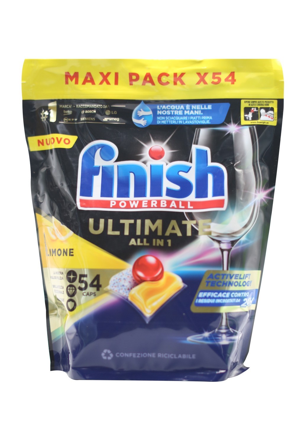 Таблетки для посудомоечных машин Finish Quantum Ultimate Lemon 54 шт ...