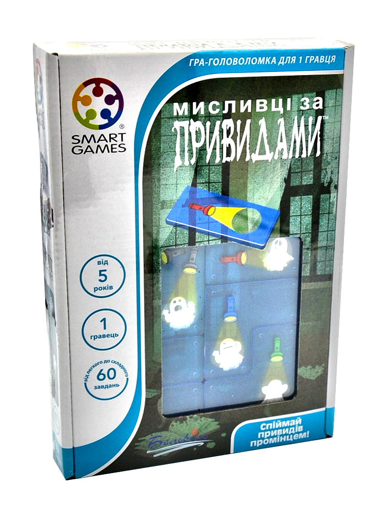 

Гра настільна Мисливці за привидами Smart Games SG 433 UKR