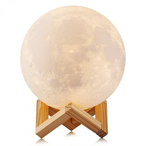 

Настольный светильник луна 3D Moon Lamp, детский ночник с подсветкой луны
