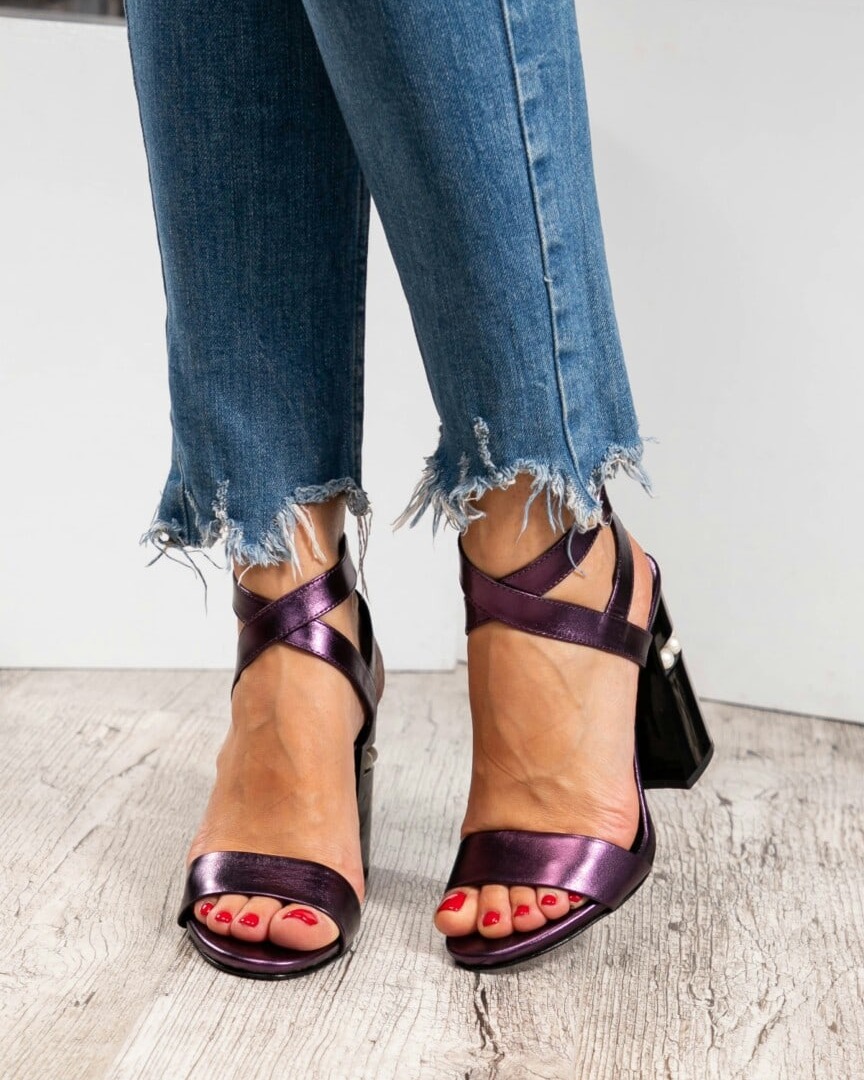 

Босоножки Kluchini 3713 38 (24,5) фиолетовый