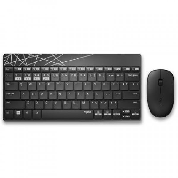 

Комплект Rapoo 8000M Black