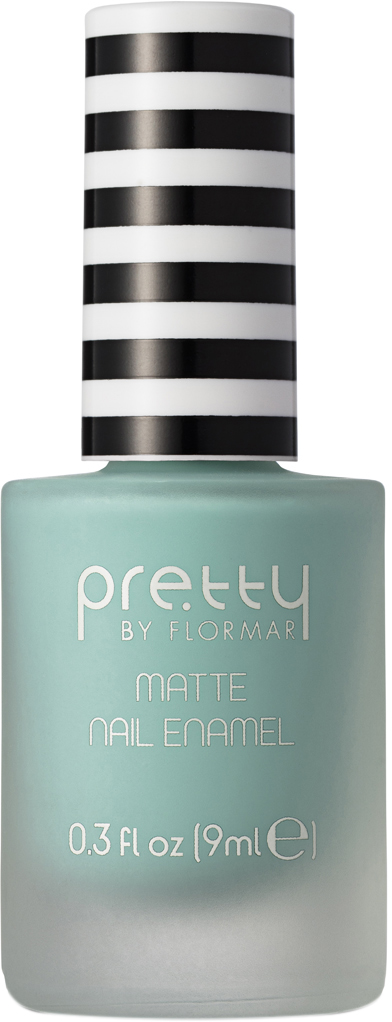 Лак для ногтей Pretty PR Matte Nail Enamel матовый 010 Mint 9 мл ...