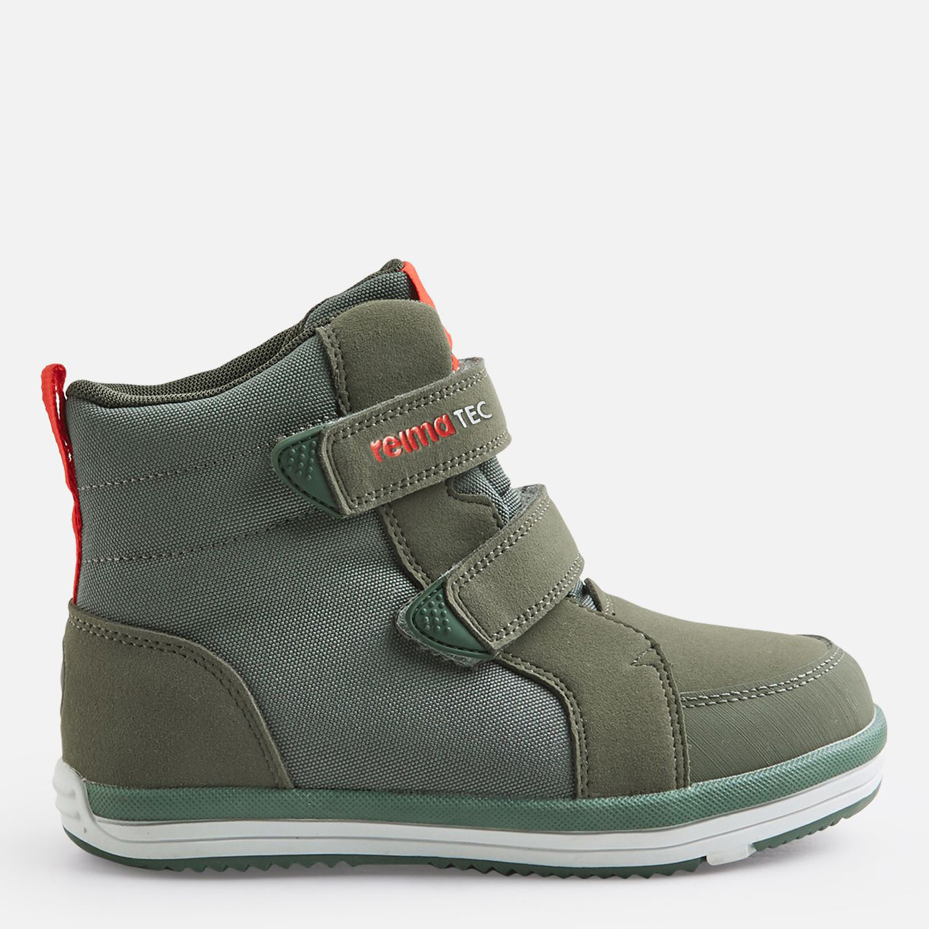 Акция на Дитячі демисезонні черевики для хлопчика Reima Patter 5400095A-8920 25 Темно-зелені от Rozetka