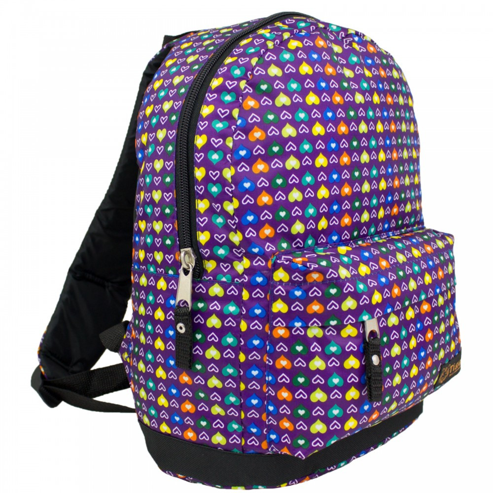

Детский рюкзак Tiger Little Star Print Сердечки Фиолетовые