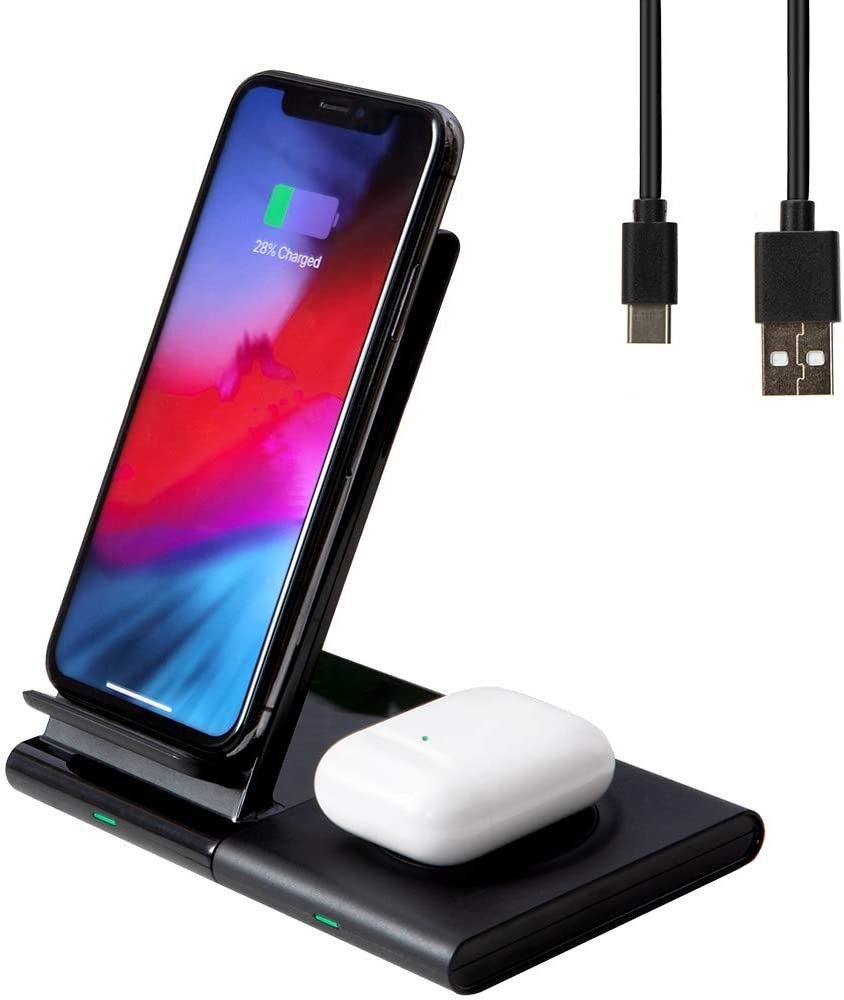 

Беспроводное зарядное устройство Auswaur Fast Wireless Charging для Apple Watch, Airpods