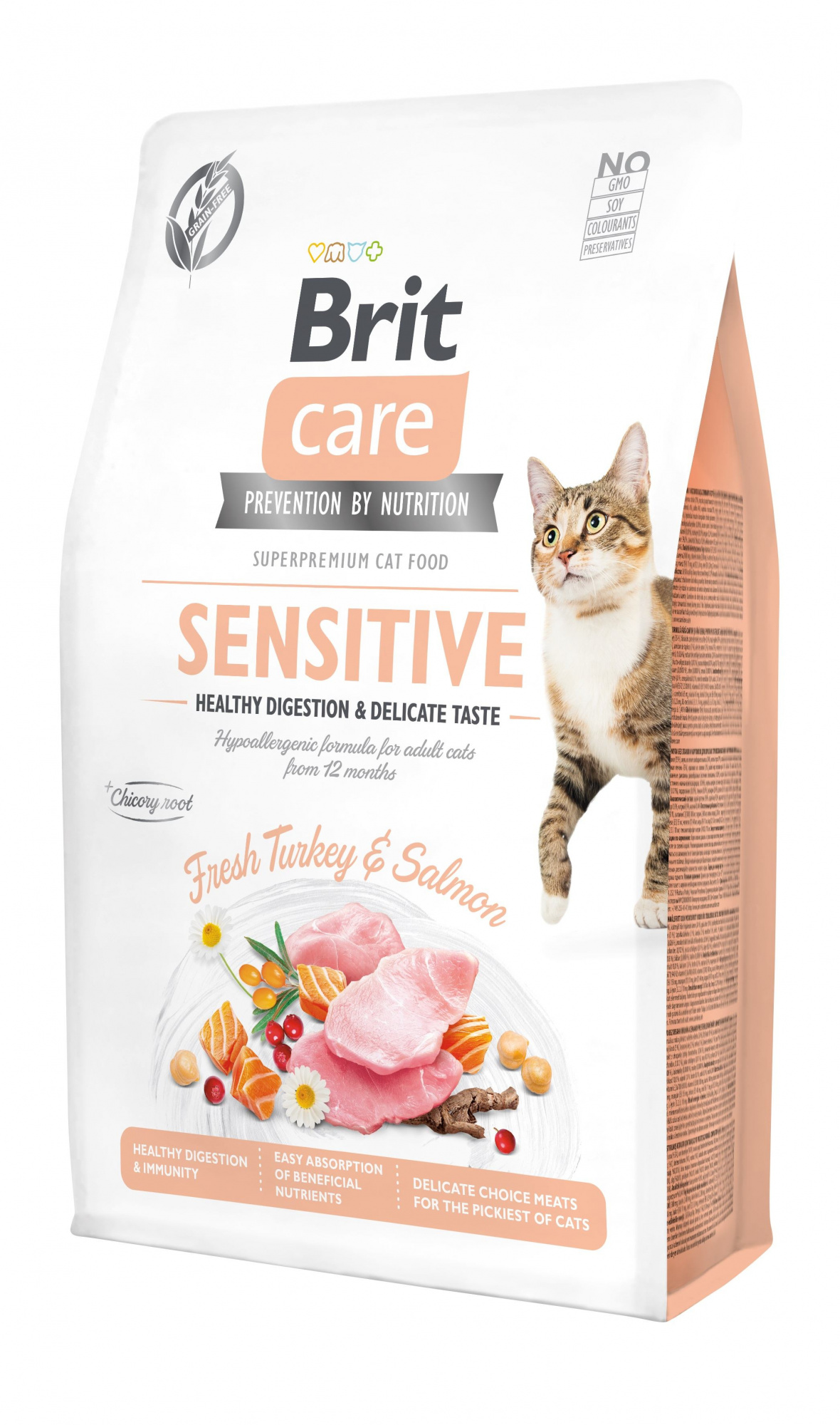 Корм Brit Care Cat сухий для вибагливих котів та котів з чутливим ...