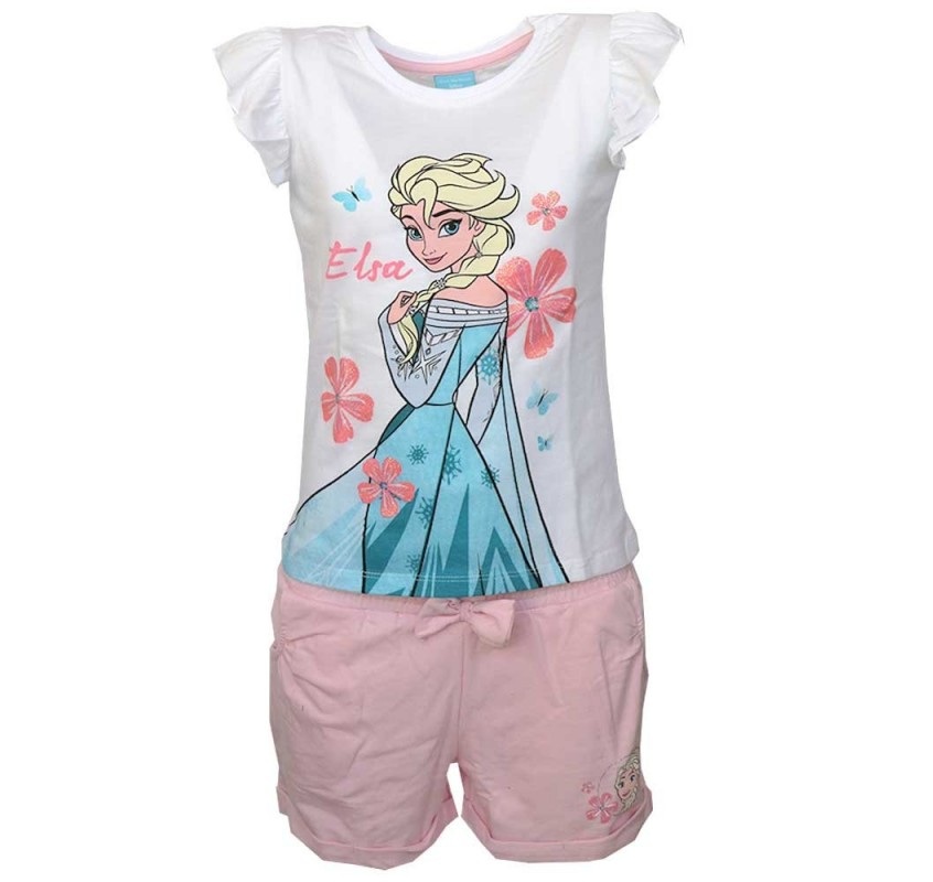 

Комплект (футболка, шорты) Disney Frozen (Холодное Cердце) 134 см Розовый 521275392