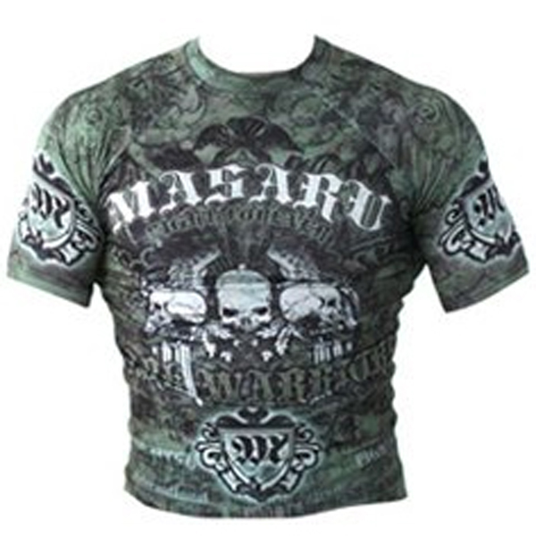 

Рашгард с коротким рукавом MASARU Skull (XL)
