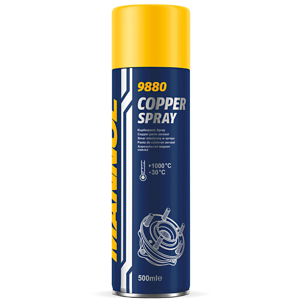 Аэрозольная медная смазка Mannol 9880 Copper Spray 500мл – фото, отзывы .