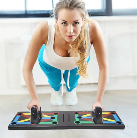 

Упоры для отжиманий Push Up Rack Board, домашний тренажер платформа складная