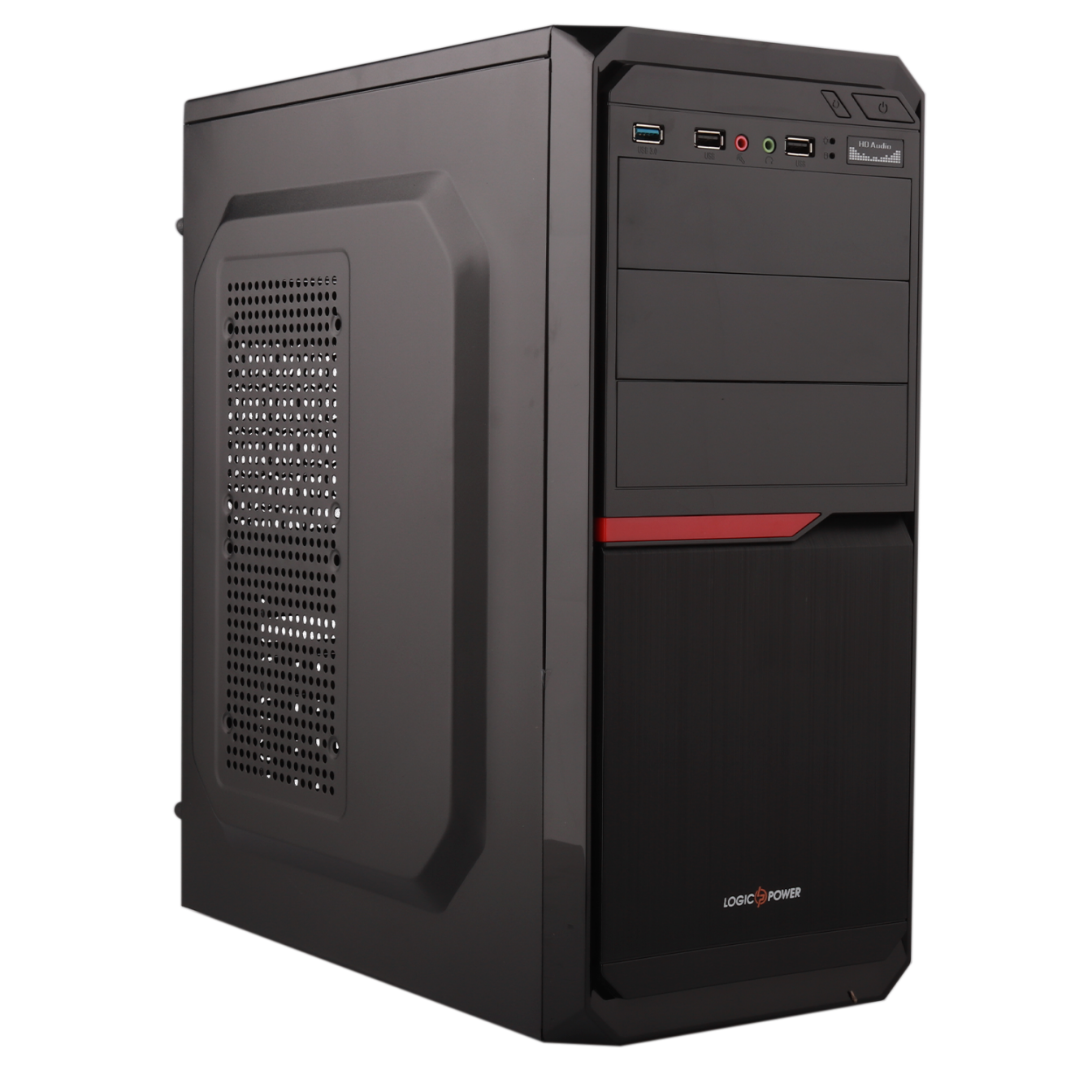 

Корпус LP 2011-400W 8см black case chassis cover с 2xUSB2.0 и 1xUSB3.0
