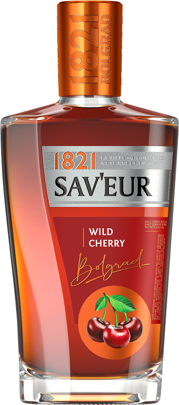 Напиток алкогольный Bolgrad "Sav`eur Wild Cherry" (Дикая вишня) 0.5 л ...