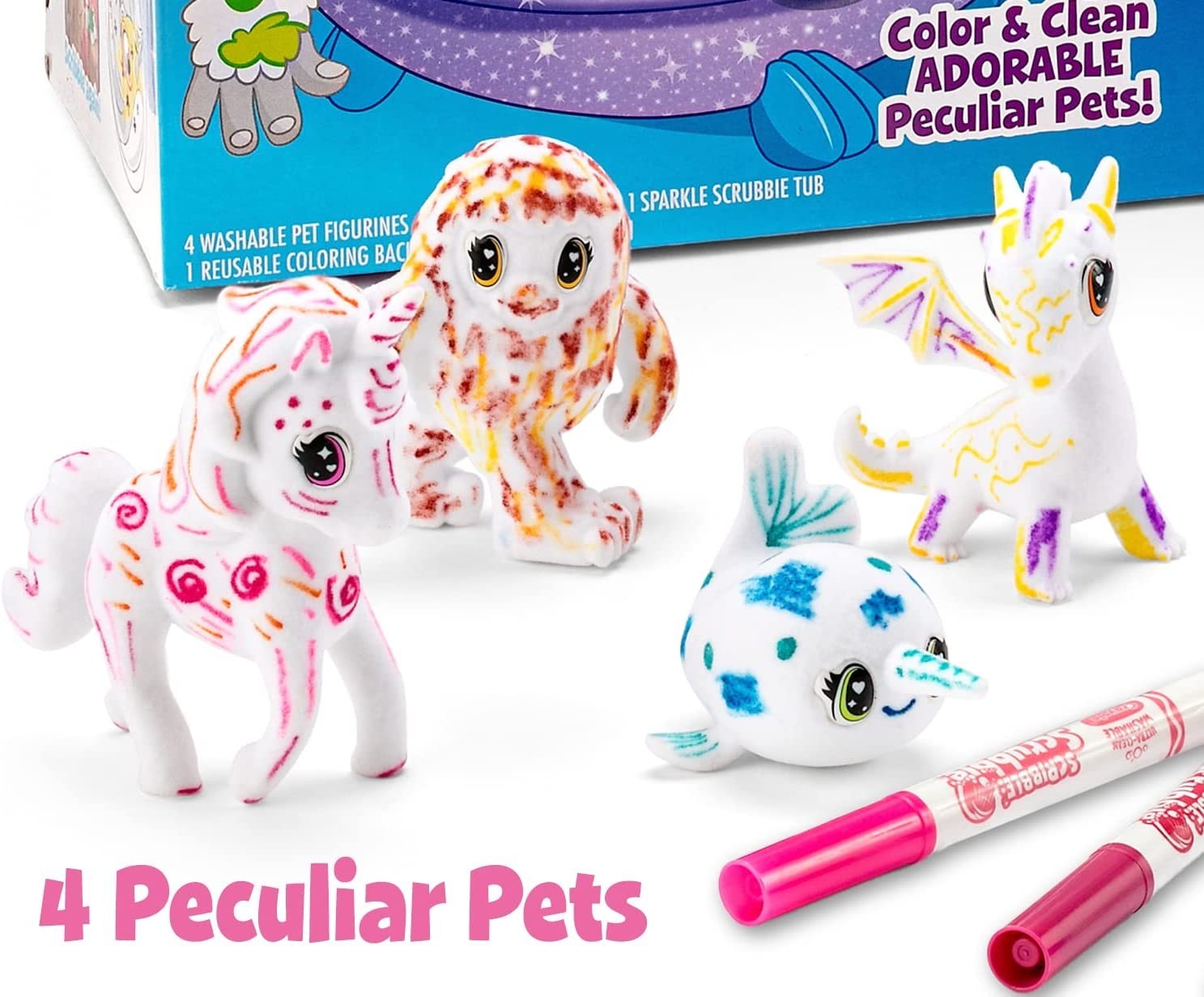 Scribble scrubbie clearance peculiar pets