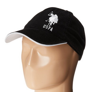 

Бейсболка, кепка U.S. Polo Assn cap black, оригинал, новая, USPolo-cap-001