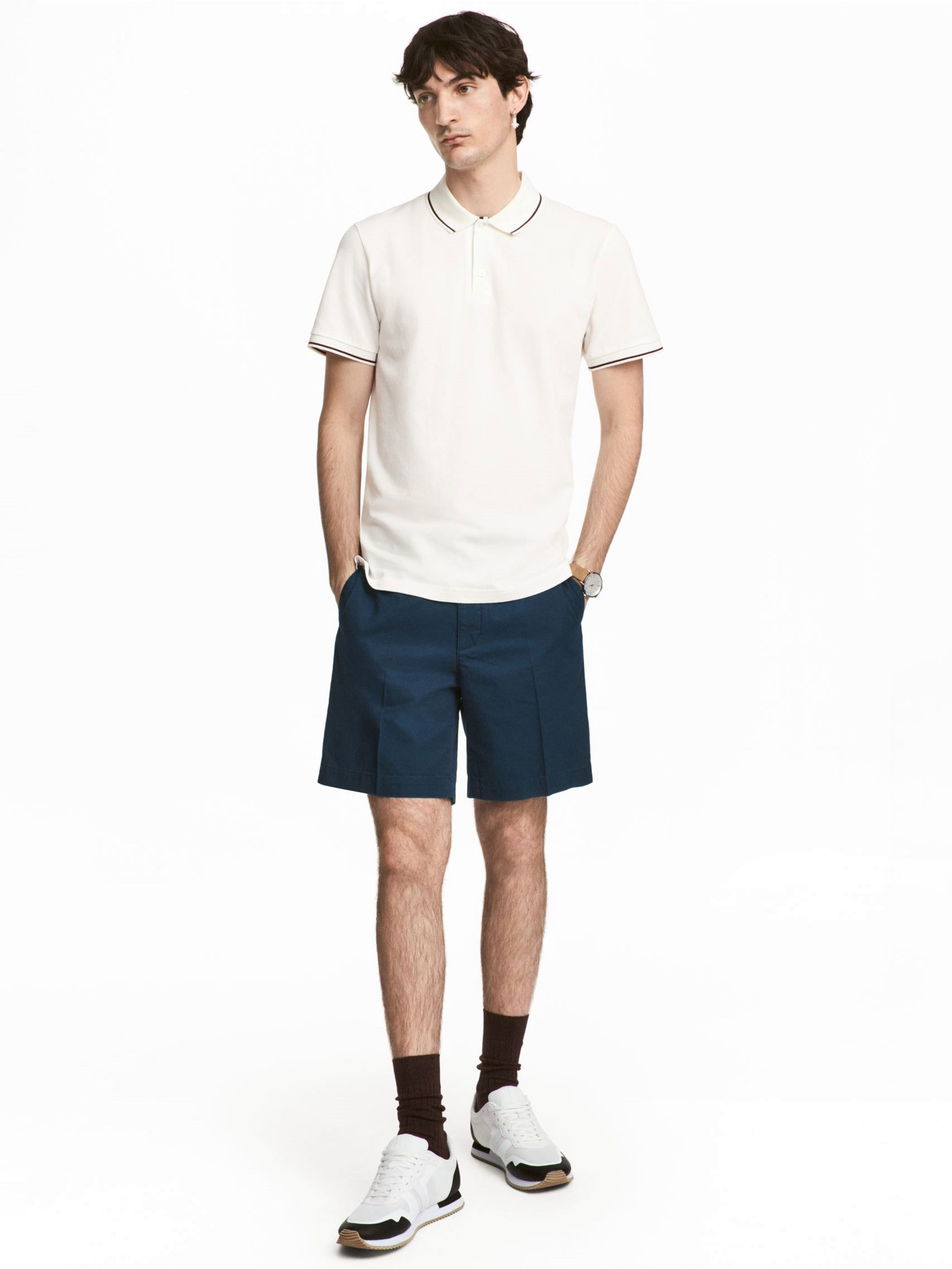 

Шорты H&M 50440367  Синие, Шорты H&M 50440367 46 Синие