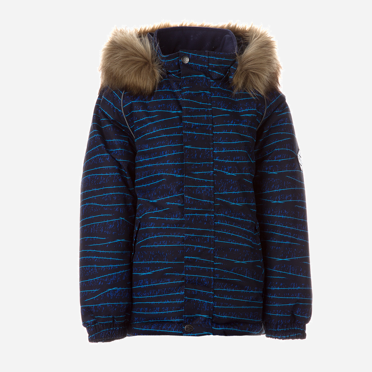 Акция на Дитяча зимова куртка для хлопчика Huppa Marinel 17200030-12586 98 см от Rozetka