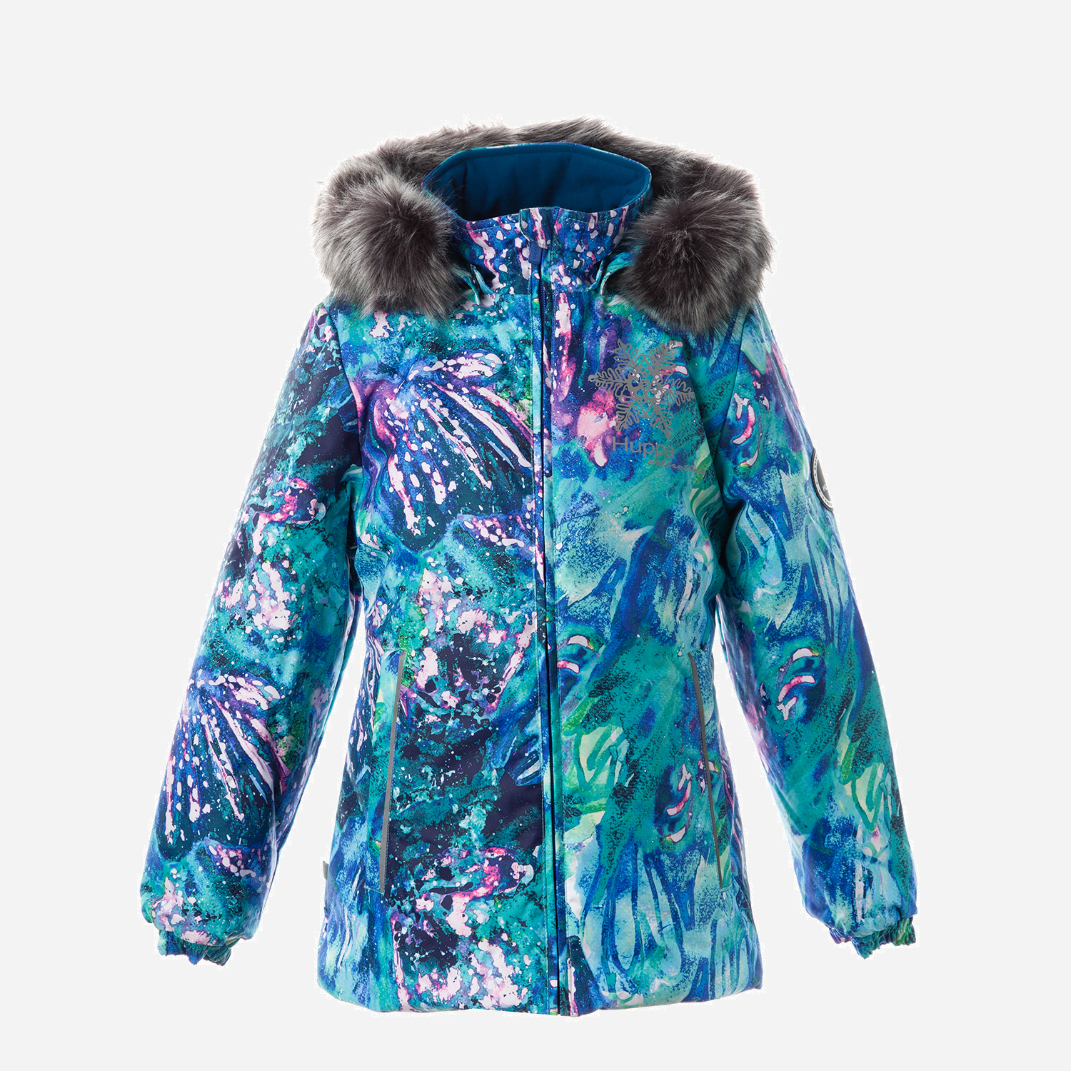 Акція на Дитяча зимова куртка для дівчинки Huppa Loore 17970030-11436 116 см від Rozetka
