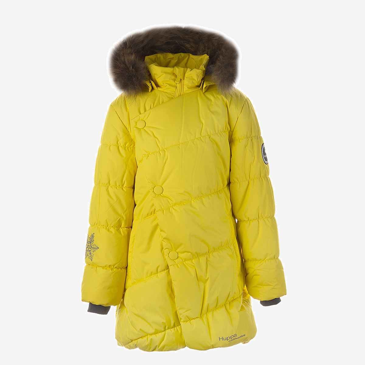 Акція на Дитяча зимова куртка для дівчинки Huppa Rosa 1 17910130-70002 110 см від Rozetka