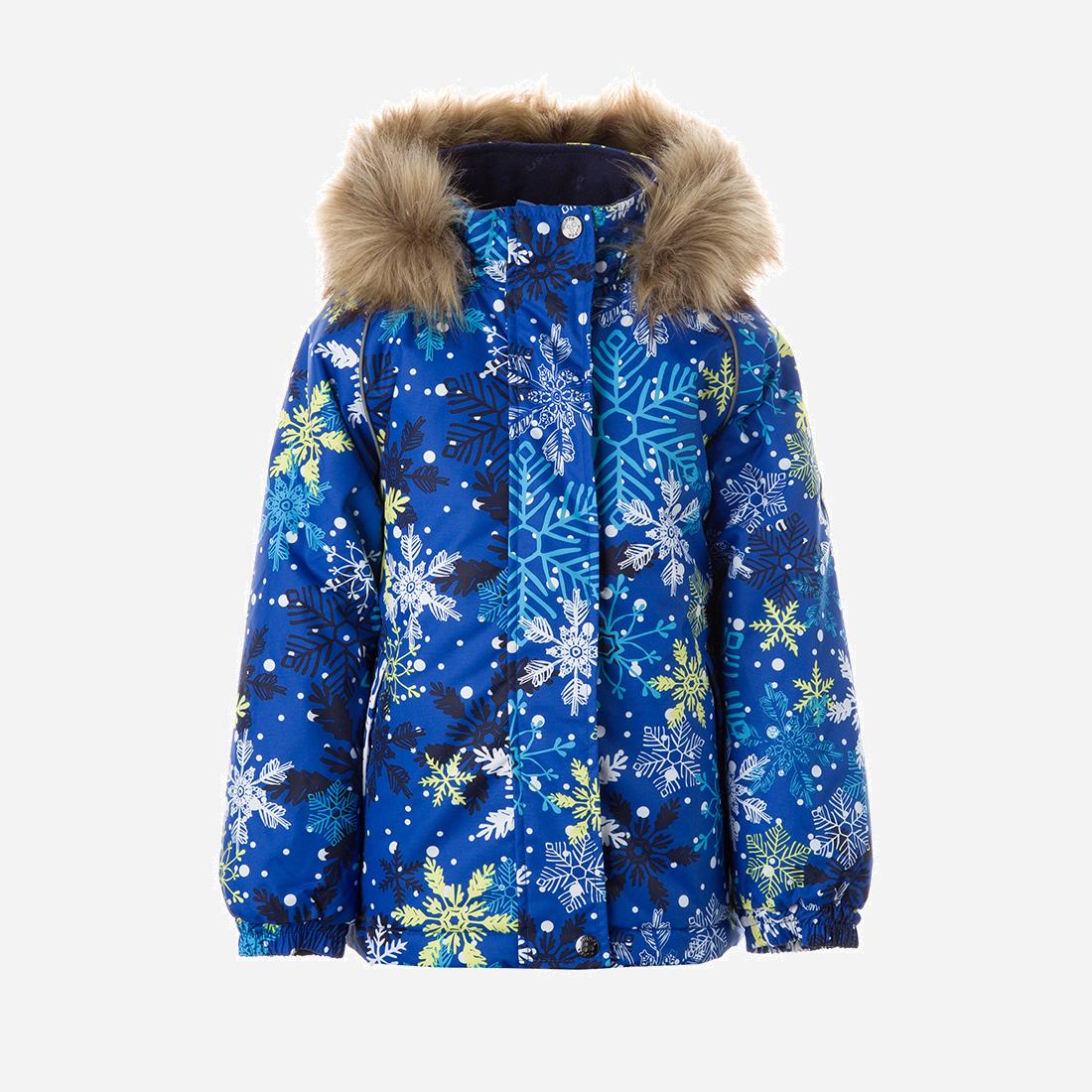 Акция на Дитяча зимова куртка для дівчинки Huppa Alondra 18420030-14335 128 см от Rozetka