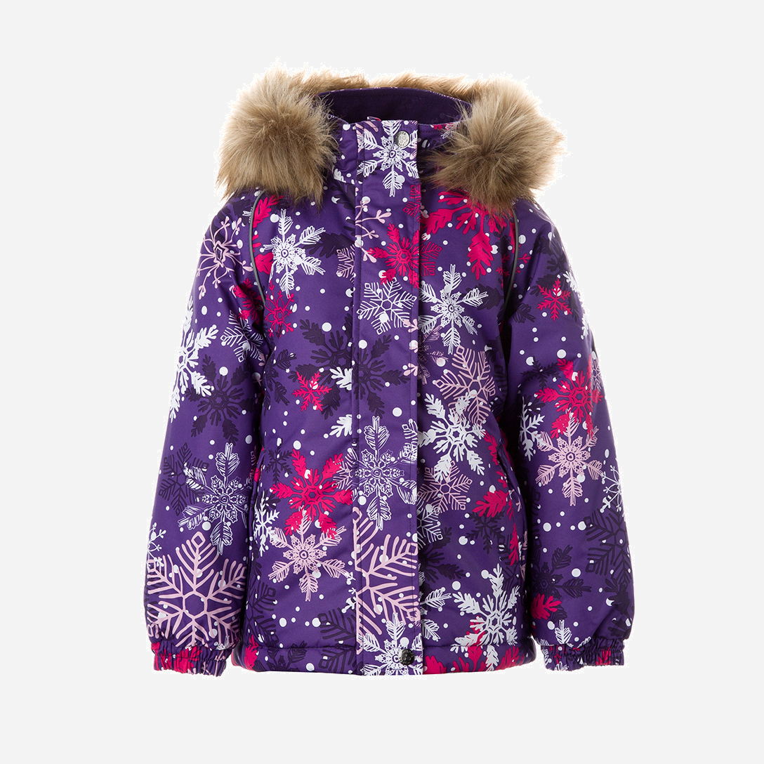 Акція на Дитяча зимова куртка для дівчинки Huppa Alondra 18420030-14353 92 см від Rozetka