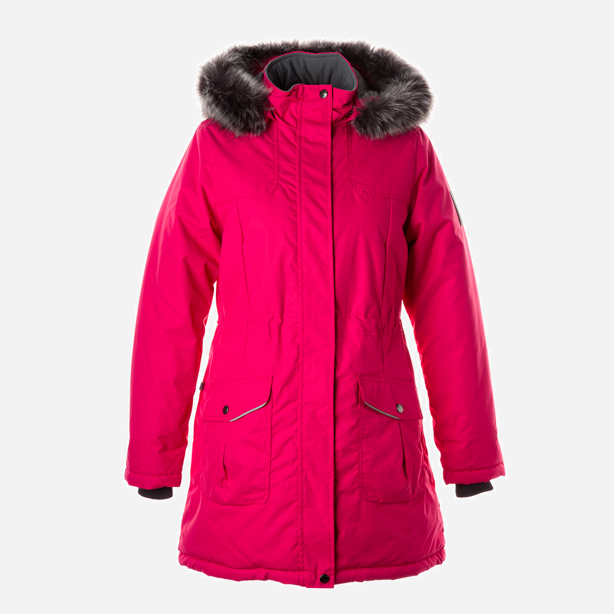 Акція на Підліткова зимова куртка-парка для дівчинки Huppa Mona 2 12208230-00063 158-164 см від Rozetka