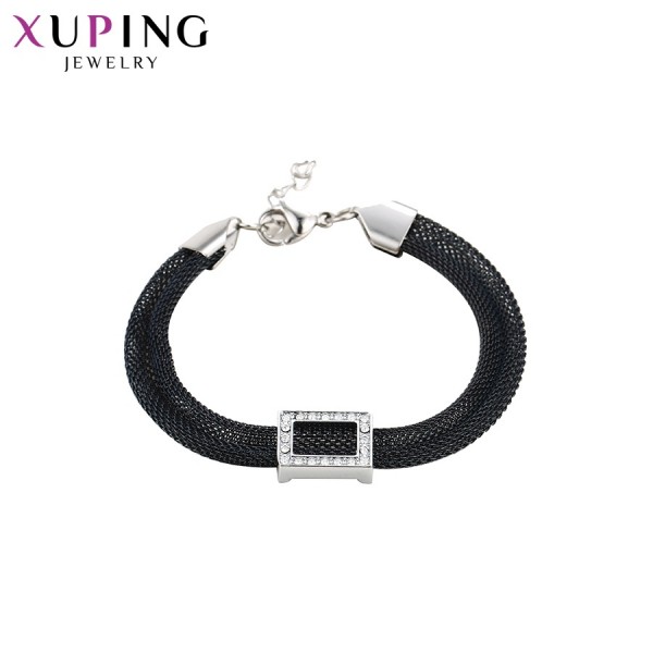 

Браслет Xuping с белыми фианитами родиум 10001591