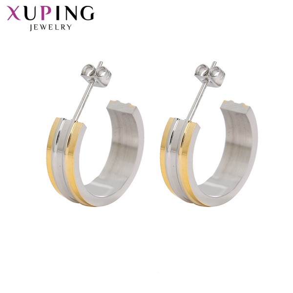 

Серьги Xuping родиум и позолота ST 10005671