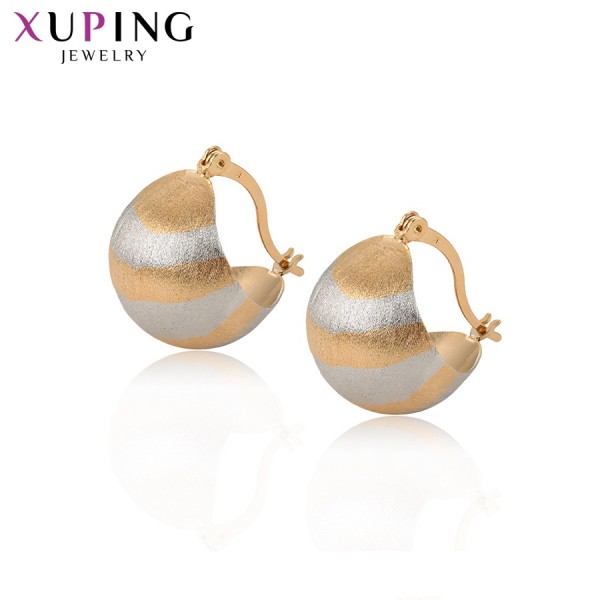 

Серьги Xuping родиум и позолота ST 10006738