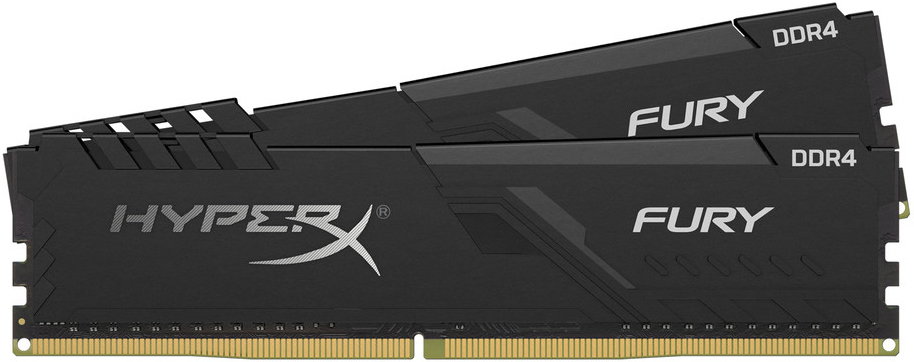 Акція на Оперативная память HyperX DDR4-3200 32768MB PC4-25600 (Kit of 2x16384) Fury Black (HX432C16FB4K2/32) від Rozetka UA