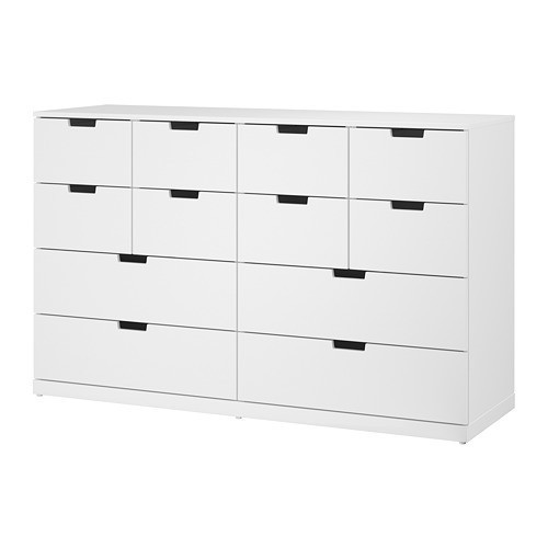 

Комод с 12 ящиками IKEA NORDLI 160x99 см белый (592.394.91)