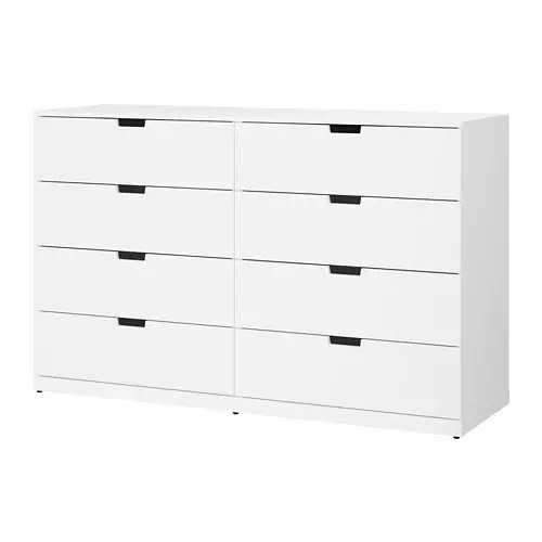 

Комод с 8 ящиками IKEA NORDLI 160x99 см белый (292.395.05)
