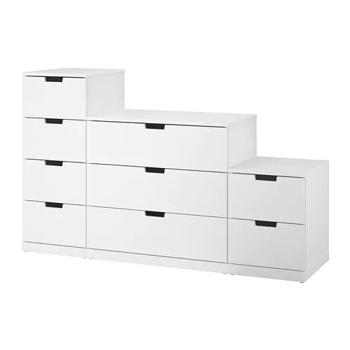 

Комод с 9 ящиками IKEA NORDLI 160x99 см белый (192.480.15)
