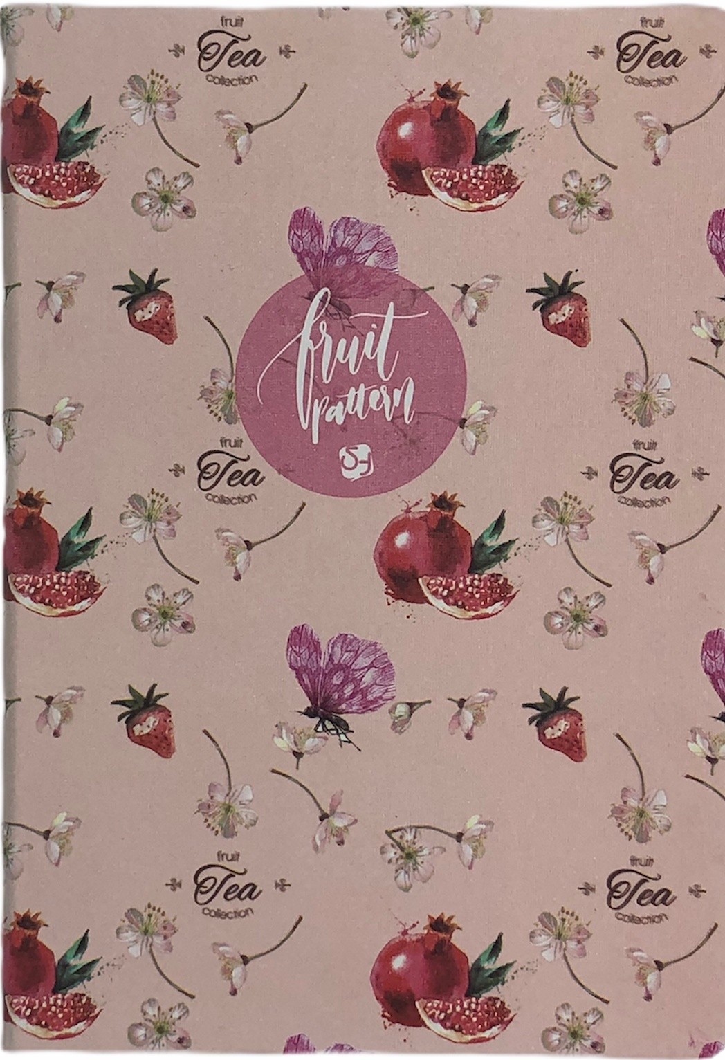 

Планер мотивирующий "Fruit pattern" А5 розовый (JM287-1)